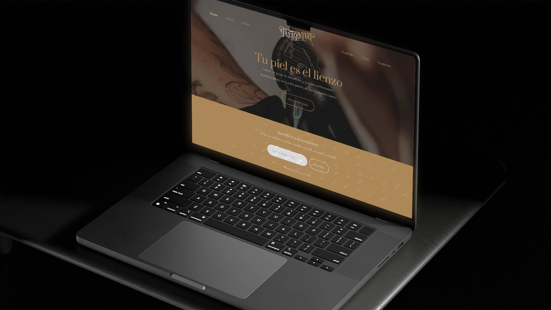 Interfaccia web desktop